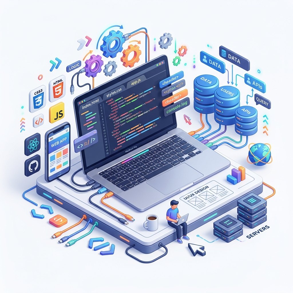 PHP Website Development Mockup